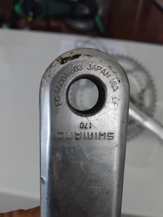 Bielas Shimano Ultegra FC-6600 170mm