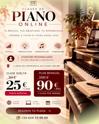CLASES ONLINE DE MÚSICA