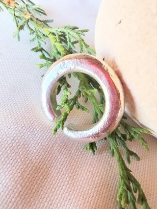 Anillo Tous Duna Tube Plata
