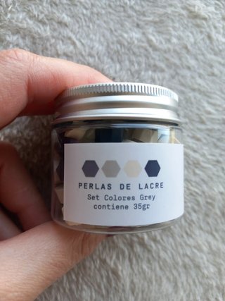 Pérolas de Lacre Cores Cinza - Cocoloko