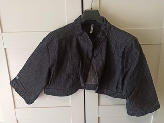 BOLERO TEJANO NEGRO TALLA GRANDE