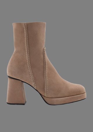 Botines Minelli Lotenia Piel Taupe 39 de 200€
