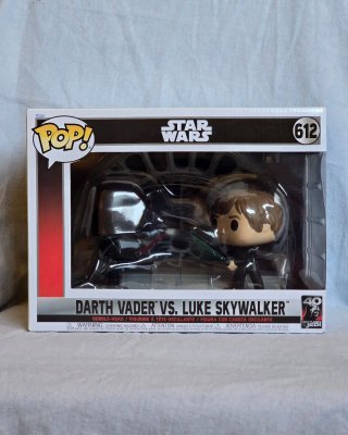 Funko pop Star Wars Darth Vader vs Luke 612 Moment
