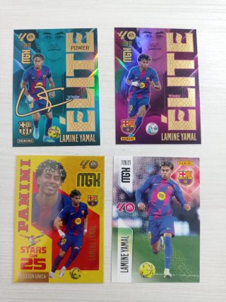 4 cartas Lamine yamal Megacracks 2026