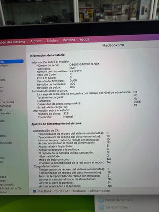 MacBook Pro 2019 16” i7 16GB RAM 500GB SSD