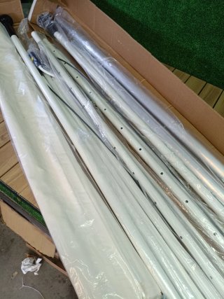 Costway Toldo para balcón 250x120cm (OP70317BE)