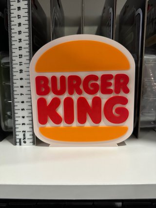 Burger King 3D logo