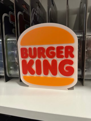 Burger King 3D logo
