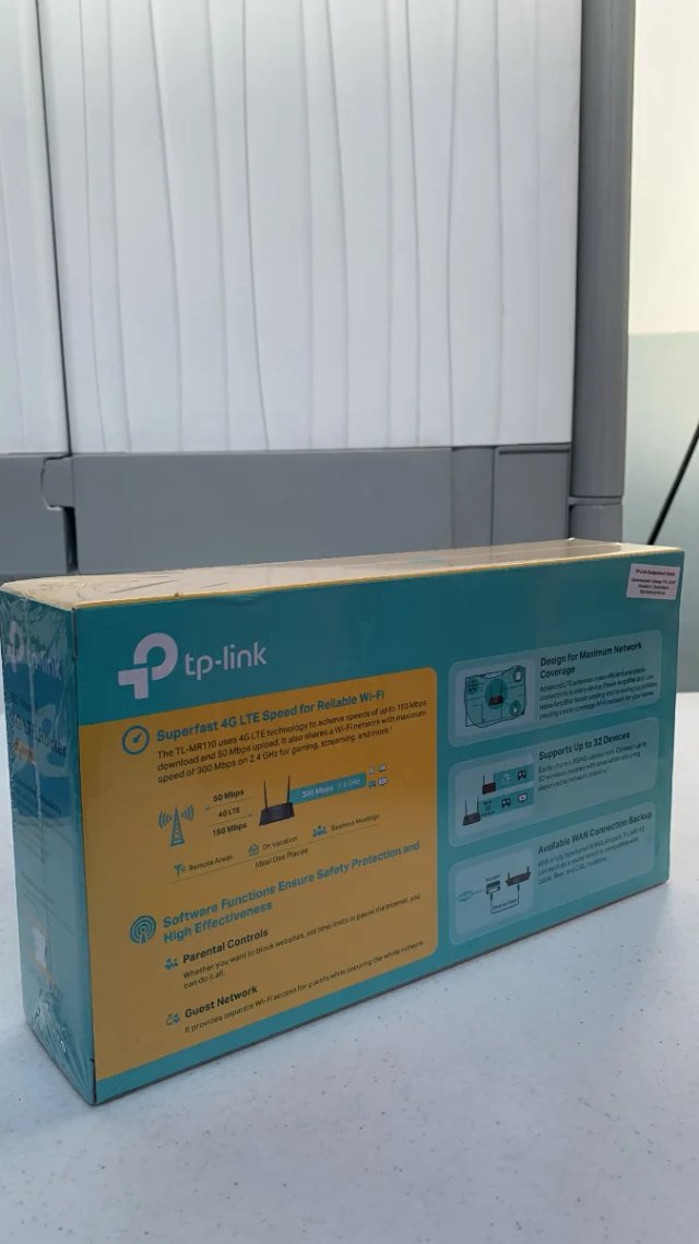Router TP-Link TL-MR110 4G LTE WiFi 300M
