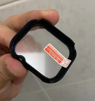 3 Fundas Protectora Apple Watch ultra 4 Negra