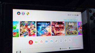 Nintendo Switch Negra Completisima