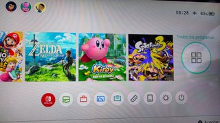 Nintendo Switch Negra Completisima
