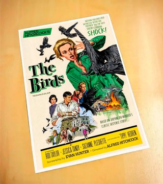 Poster de Cine LOS PAJAROS
