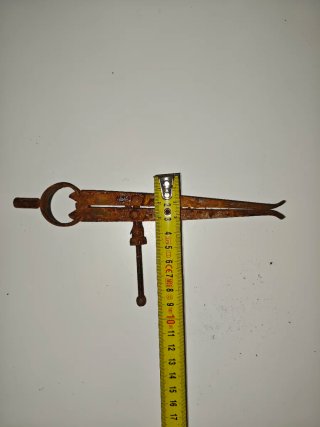 Conjunto 3 Compases Antiguos Hierro
