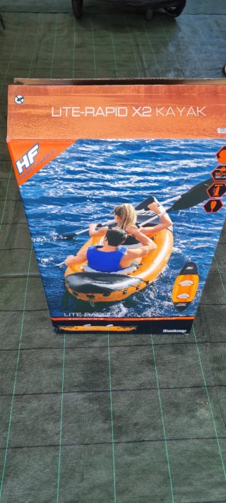 Kayak Bestway Lite-Rapid x2 + Accesorios