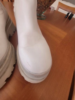 Botines Blancos Stradivarius