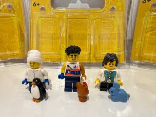 Blister Lego minifigures