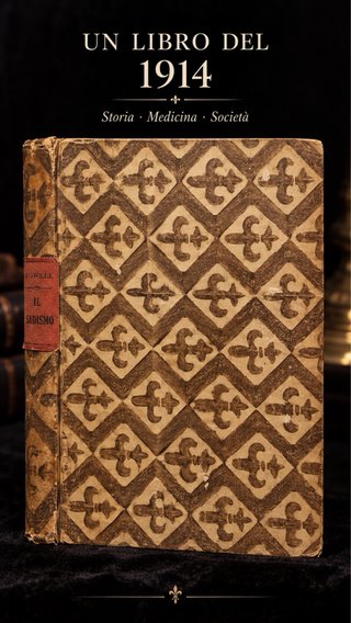 Libro Il Sadismo Fowell Firenze 1914 Antico