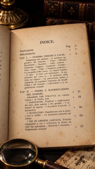 Libro Il Sadismo Fowell Firenze 1914 Antico