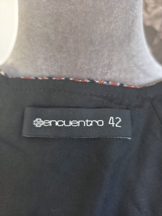 Chaqueta étnica multicolor talla 42