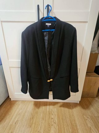 Chaqueta americana negra mujer