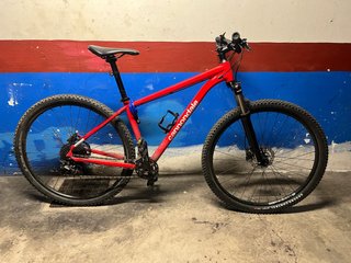 Bicicleta Cannondale FSI Roja