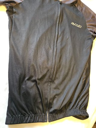 Maillot de Ciclismo Rvouei Negro Talla L