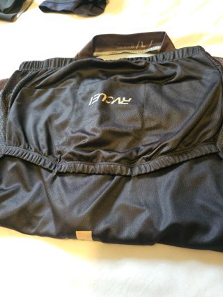 Maillot de Ciclismo Rvouei Negro Talla L