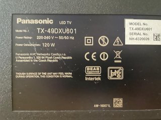 Televisor Panasonic 49 pulgadas