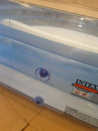Intex Piscina hinchable redonda con respaldo