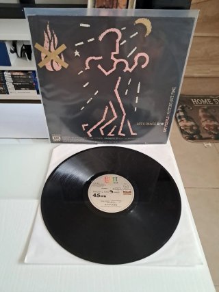David Bowie Let's Dance Bailemos Maxi Single