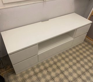 Mueble salón TV IKEA MALM Blanco