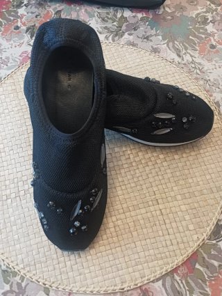 ZAPATILLAS NEGRAS ZARA, T-40