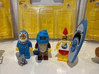 Blister Lego minifigures