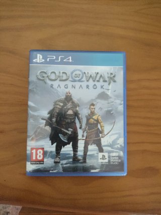PS4 + Mando + God of War Ragnarok(2 discos)