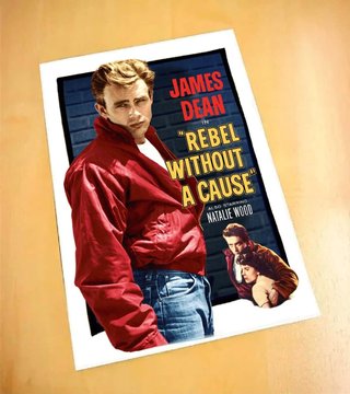 Poster de Cine REBELDE SIN CAUSA