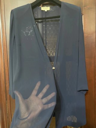 Completo donna blu taglia 49