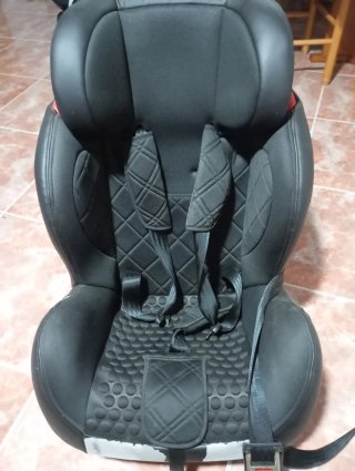 Silla de coche negra