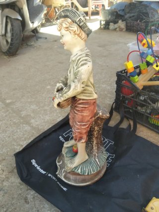 Figura de Campesino de Cerámica 56 cm