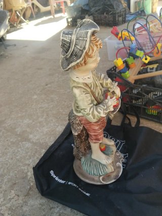 Figura de Campesino de Cerámica 56 cm