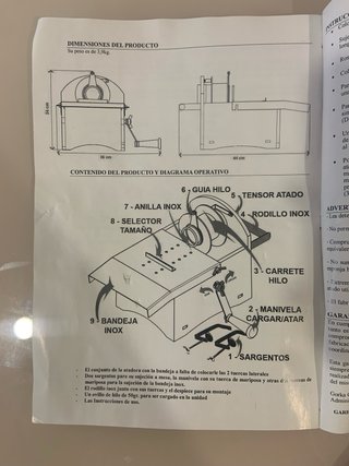 Atadora de embutidos Garhe