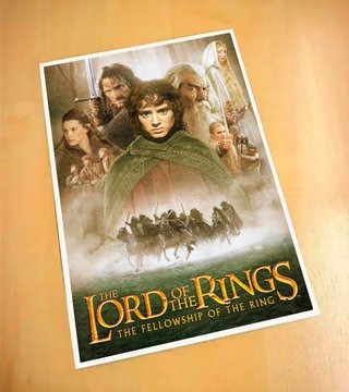Poster de Cine EL SEÑOR DE LOS ANILLOS