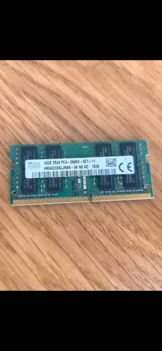 Memoria RAM 16GB DDR4 SODIMM