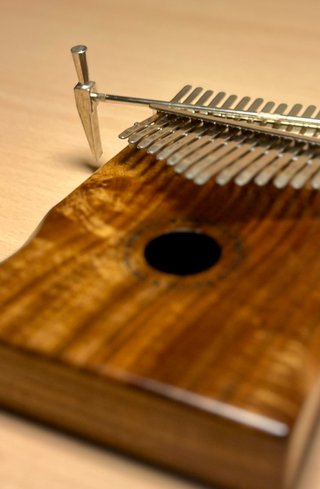 Kalimba EastRock 17 Tasti in Legno di Noce