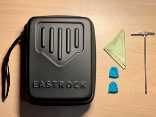 Kalimba EastRock 17 Tasti in Legno di Noce