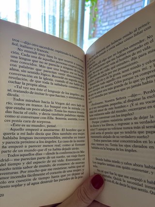 A orillas del río Piedra me senté y lloré