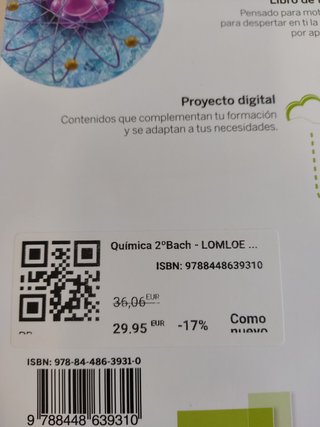 Química 2ºBach - 9788448639310