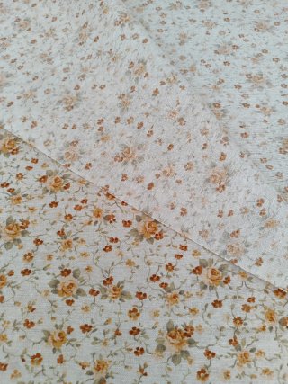 Retal loneta estampado floral Shabby Chic