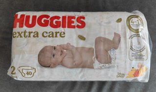 Pañales HUGGIES Talla 2 (3-6 Kg) 40 uds