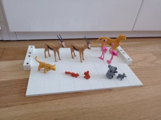 Playmobil Gacelas, Koalas, Flamencos, leones A